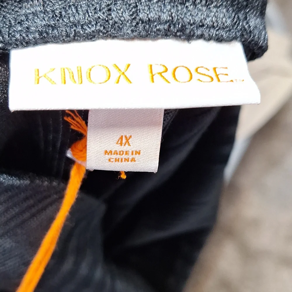 NEW!! KBOX ROSE LONG SLEEVE TURTLE NECK SIZE 4X - Picture 6 of 7